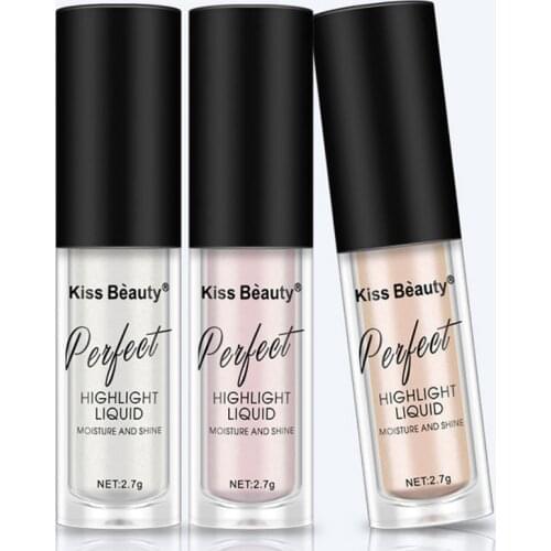 Skin Contouring liquid Bronzer Highlighter Makeup Shimmer cream Brighten 3D Pen Eye