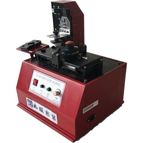 1pc 220V/110V TDY-380 Environmental Desktop Electric Pad Printer,round pad printing machine TDY-380 ink printer machine