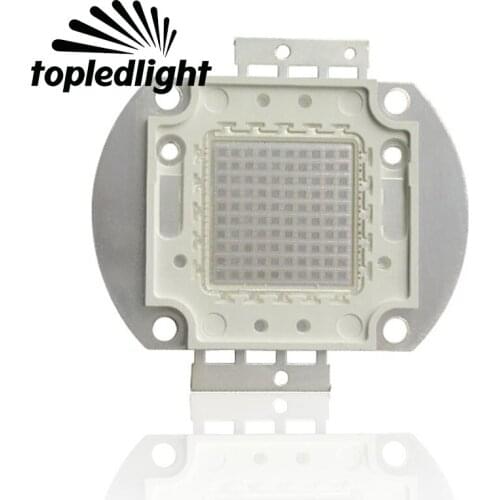 100W 365NM - 375NM UV Purple Led Emitter Lamp Lighting For Money Detection Inspection Dyes Rodent And Animal Contamination