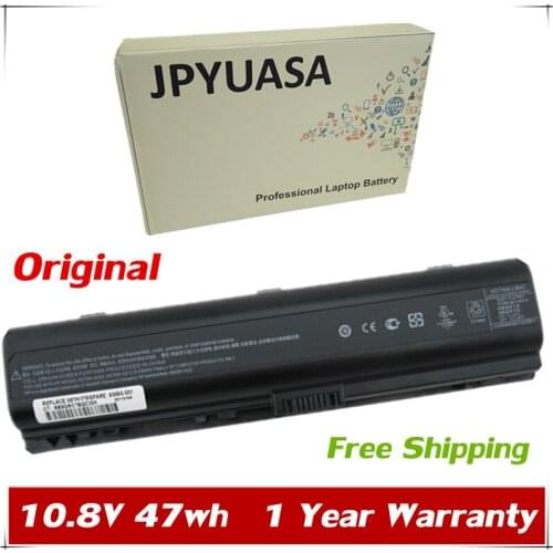 7XINbox 10.8V 47wh 4400mAh Original HSTNN-OB42 Laptop Battery For HP Pavilion dv2000 dv6000 V3000 V6000