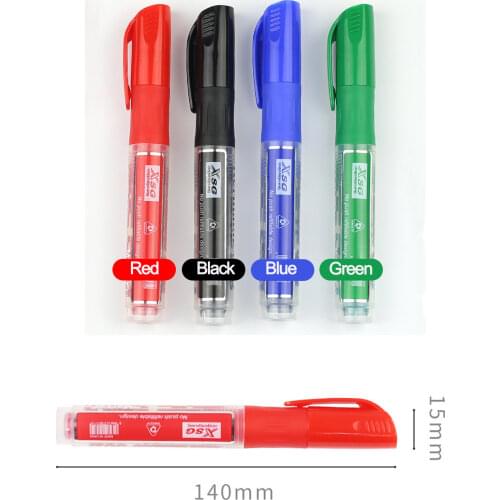 8pcs/set Erasable Whiteboard Marker Pen Dry-Erase Sign Ink Refillable Office School Supplies Student Gift