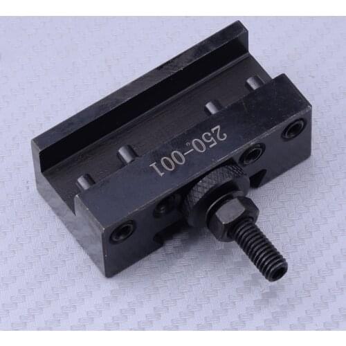 Quick Change Turning Boring And Facing Post Holder Black Steel 250-001 Fit for CNC Lathe Tool