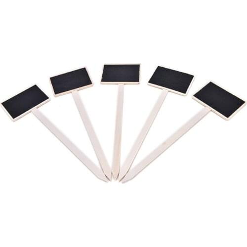 Wooden Chalkboard Blackboard Message Table Number Wedding Party Decor 5pcs/set