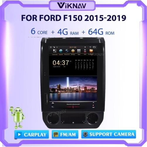 For Ford F150 2015-2019 Without Screen Radio Android Auto Stereo Car Audio Video Multimedia Player Gps Navi