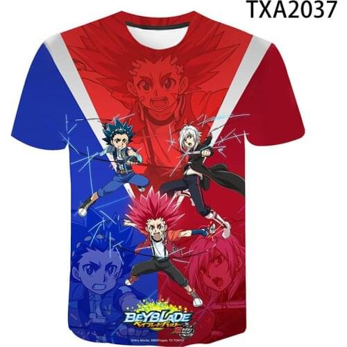 Beyblade Burst 3D Print T-shirt Men Women Children Summer Short Sleeve T shirt Casual Streetwear Boy Girl Kids Tops Cool Tee