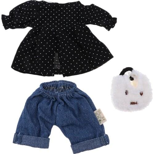 Fashionable Casual Two-piece Outfits T-shirt And Pants For Mel-chan Baby Doll
