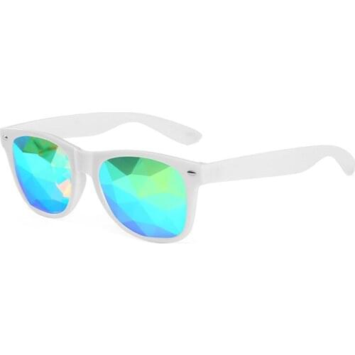 Kaleidoscope for fashion glasses Party focus Mosaic sunglasses Fashion sunglasses for men and women square Personalized glasse