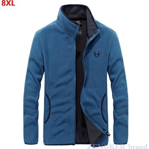 New style fleece plus size keep warm comfortable outdoors oversized sweatshirt 7XL 8xl lounge wear big size men clothing