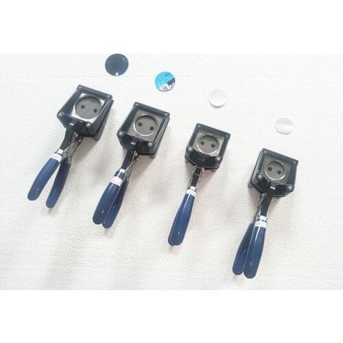 NEW Hand Held Manual Round 37mm 25mm 32mm 44mm Paper Graphic Punch Die Cutter for Pro Button Maker