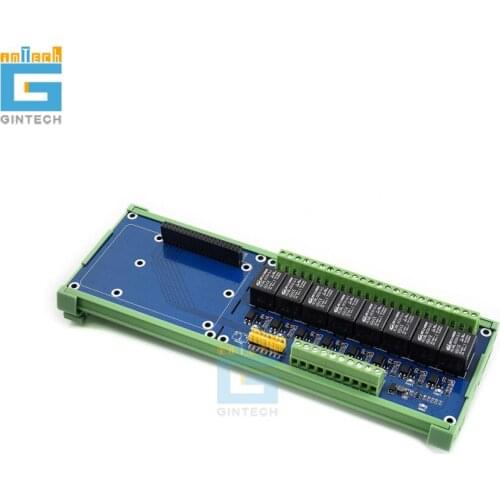 Raspberry Pi Expansion Board, 8-ch Relay channel,for Raspberry Pi A+/B+/2B/3B/3B+,Onboard LED,Contact form:SPDT-NO,NC