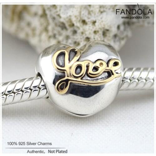 100% 925 Sterling Silver Heart of Love Clip Stopper Beads Charms for Jewelry Making Fits Original Charm Bracelets kralen