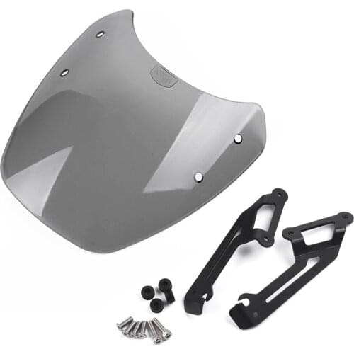 ABS Windscreen Motorcycle Windshield Shield Screen Protection For Ducati Scrambler 2015 2016 2017 2018