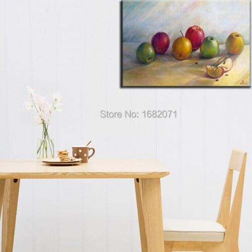 Superb Artist Hand-painted High Quality Fruit Oil Painting On Canvas Still Life Fruit Canvas Painting For Kitchen Decoration