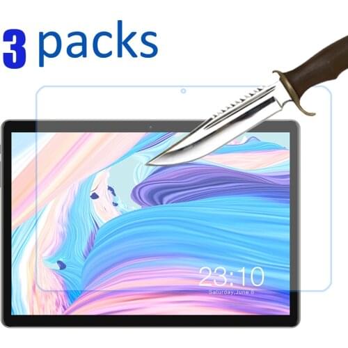 3PCS Tempered glass screen protector for Teclast M18 M16 M20 M30 M40 M89 T10 T20 P80 pro P80X P10 HD P20 SE T30 10.1 11.6 tablet