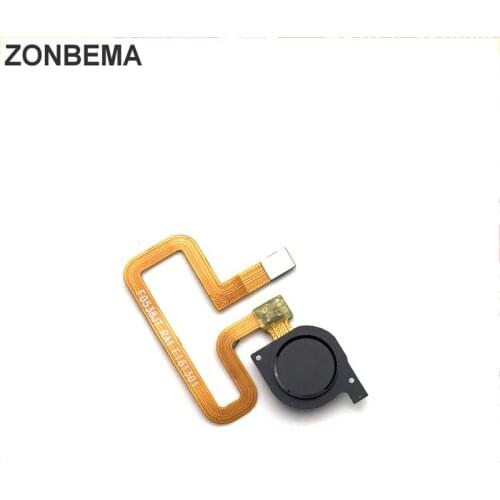 ZONBEMA Fingerprint Sensor Key home button Flex Cable Touch ID For Huawei Y7 2018 / Y7 prime 2018