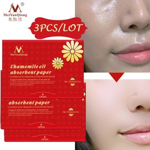 3 pieces Facial Absorbent Paper Farewell Oil Face Cleanser Deep Black Head Remover Acne Treatment Oil-control Face Tools Beauty