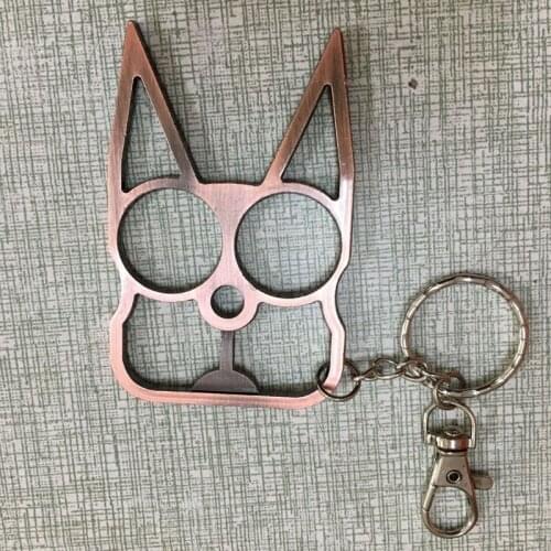 3XUE Outdoor Gadgets Portable Kitchen Gadget Zinc Alloy Cartoon Cute Cat Bottle Opener Keychain Corkscrew Keychain Beer Tools