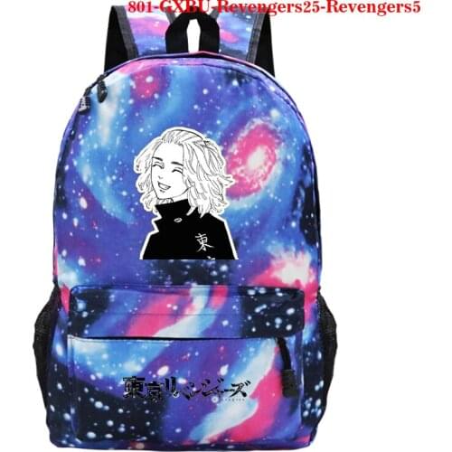Anime Tokyo Revengers Backpack Student Schoolbag Shoulder Bag Tokyo Revengers Print Computer Travel Bag Men Bookbag Mochila 2021