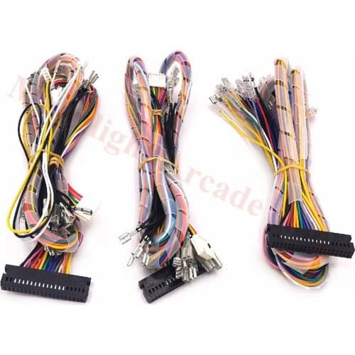 Arcade 40 Pin Interface Cabinet Wire Harness Cable For sanwa joystick and push buttons family Pandora Game Consoles