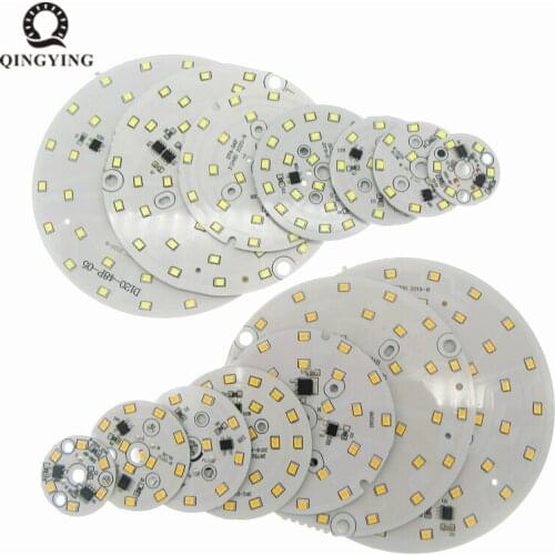 1pcs LED SMD 2835 Chip LED Bulb Lamp 3W 5W 7W 9W 12W 15W 18W AC220V Input Smart IC Driver Cold White Warm White For Bulbs DIY