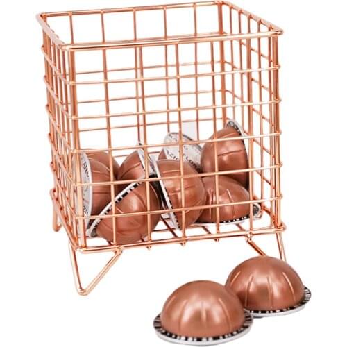 Capsule Coffee Storage Holder For Dolce Gusto Nespresso Capsule Display Rack Stainless Steel Rack Box Household Coffee