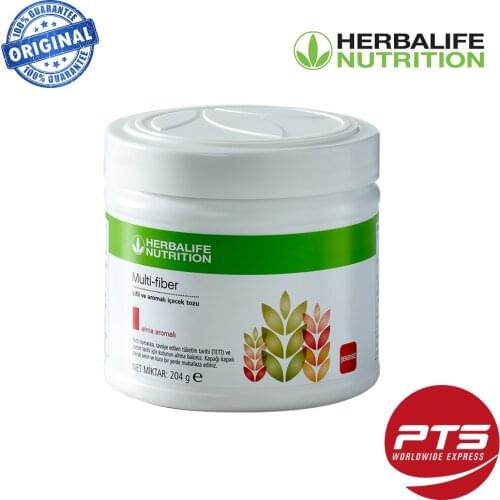 Herbalife Nutrition Oat Apple Fibre Drink Sugar Free 204 Gr Active Fiber Complex Apple Flavor for Digestive Health Lifestyle