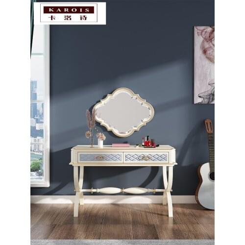 KAROIS DY8907American mahogany storage dressing table simple bedroom home makeup table