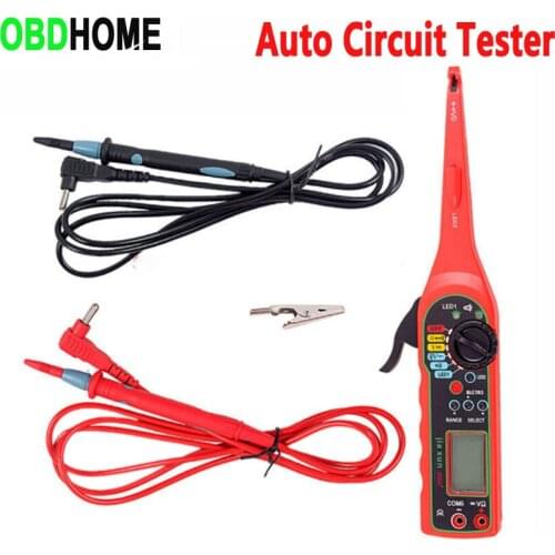 New Auto Circuit Test Digital Multimeter Voltage Tester Car Power Electrical Lamp Pulse Signal Function Detector Car Repair Tool