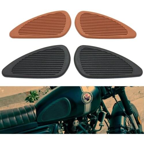 Motorcycle Gas Decals Modified Fuel Tank Pad Stickers For Cafe Racer Protector Sheath for Harley Dyan Softail XL883 XL1200