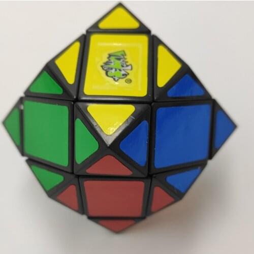Lanlan Rhombic Dodecahedron White/Black PVC sticker Educational Cubo Magico Toy Gift Idea Drop Shipping