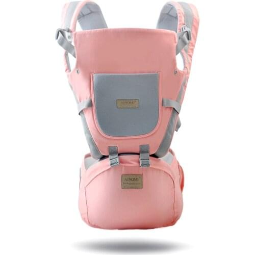 AINOMI Baby Carrier Baby Sling 0-36 Months Multi-Function Front-Hold Baby Sling Slip Baby Artifact Baby Strap Waist Stool
