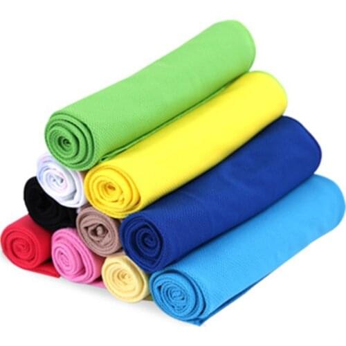 28x80cm 3pcs Microfiber Coolcore Fabric Sports Towel/Beach Towel,Quick-dry for Swimming/Travel/Gym/Tennis Sport Cool Summer