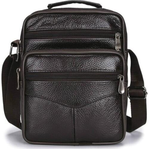 PU leather one shoulder bag men crossbody single belt bag male business style shoulder bag handbag men messenger bags for phone