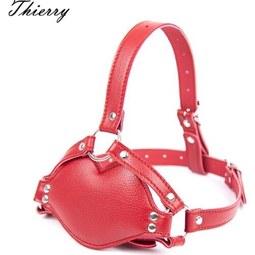 Thierry dildo Gag Head Strap-on Mouth Gag Fetish bdsm Bondage Penis Harness adult game Sex Toys Sex Products Adult Erotic Toys