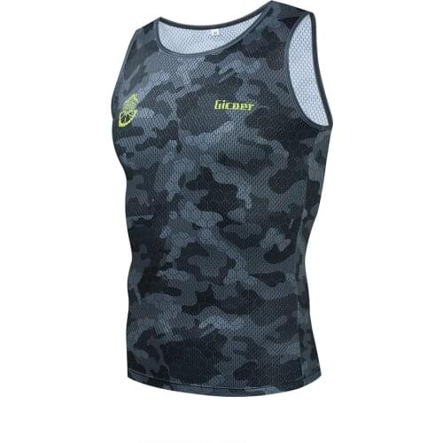 Gicaer 2021Pro Mens Sleeveless Cycling Base Layer Quick Dry Bike Underwear Shirt Breathable Mountain Road Bicycle Vest