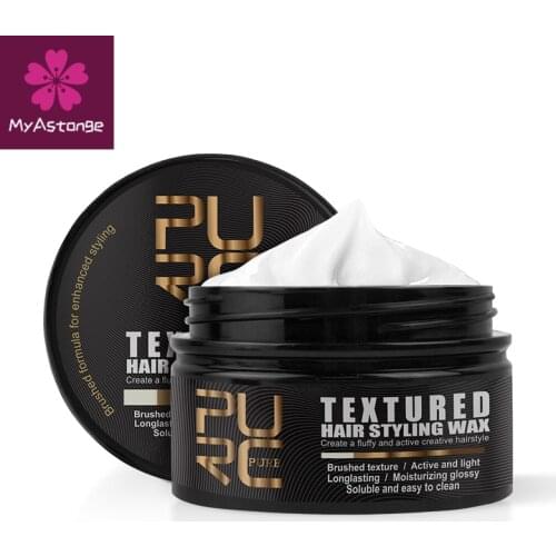 PURC Strong Hold Hair Wax For Men Hold Hair styles Smooth Frizzy Hair Non Greasy Hair Dye Wax Mud Cream