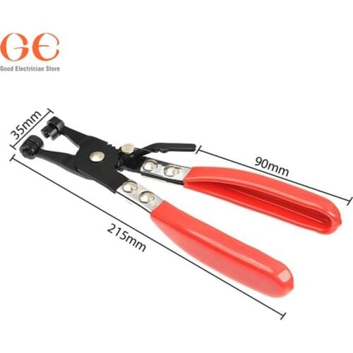 1PC Straight Throat Tube Clamp Car Plumbing Clamp Hoop Clamp Pliers Car Maintenance Tools