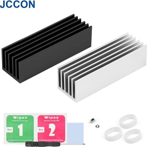 Aluminum M.2 Hard Disk Heatsink Heat Dissipation Radiator Cooling Silicon Therma Pads Cooler For M2 NGFF 2280 PCI-E NVME SSD PCB