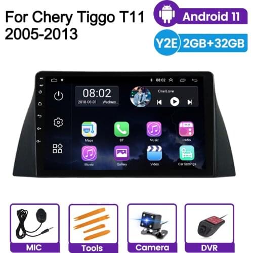 Tomostrong car radio For Chery Tiggo T11 1 2005 2006-2012 2013 GPS multimedia player with BT WIFI SWC 2GB 32GB audio stereo