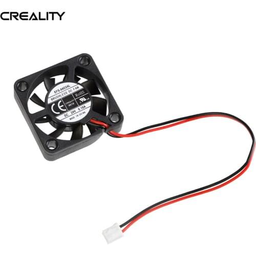 Creality 3D 4010 Brushless Cooling Fan 24V 40 * 40 * 10mm with Ball Bearing 2Pin Connector for Ender 3 3D Printer DIY Mainboard