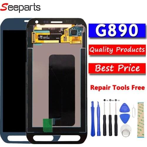 5.1For SAMSUNG GALAXY S6 Active LCD G890 G890A SM-G890 Display Touch Screen Digitizer Assembly Replacement For SAMSUNG G890 LCD