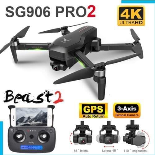 2021 NWE SG906 Pro 2 / SG906 MAX Drone 4k HD 3-Axis Gimbal Camera 5G WIFI GPS Professional Quadcopter Obstacle Avoidance Dron