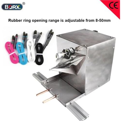 Electric data cable winding rubber ring expansion machine heat shrinkable tube hose open tool 8-50mm