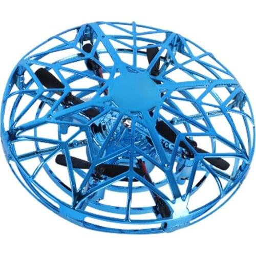 2020 New Drone UFO Infrared Hand Sensing Control Hand Aircraft Quadcopter Infraed Induction Intlligent Blue/Green RC Kid Toy
