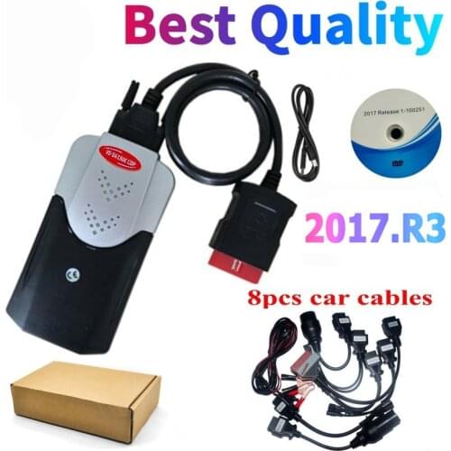 2021 NEW VCI vd tcs pro plus bluetooth for delphis obd2 diagnostic tool with new relays with usb