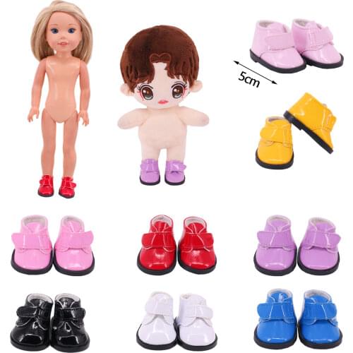 New Beautiful Doll Canvas Shoes In Various Colors Fit14.5 Inch Dolls Accessories Girls Toys,Generation,Birthday Gift