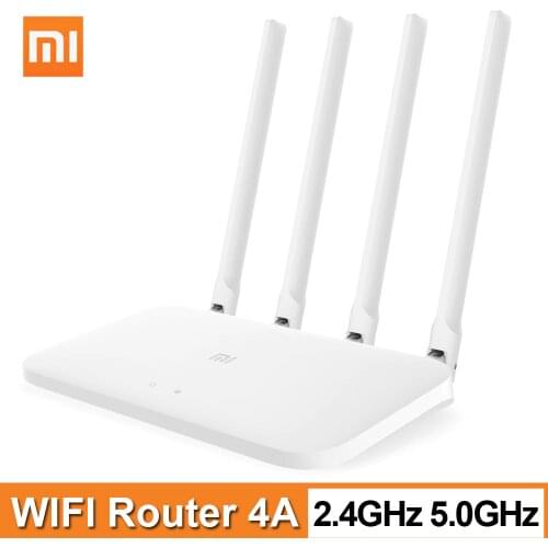 Xiaomi Mi Router 4A Wireless WiFi 2.4GHz 5.0GHz Dual Band 1167Mbps WiFi Repeater 4 Antennas Through-wall 64MB Network Extender