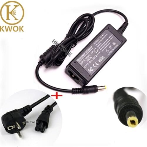 EU Power Cord +19V 1.58A 5.5*1.7mm For Acer Aspire One Power Supply For Laptop Notepads Laptops Netbook Power Adapter Charger