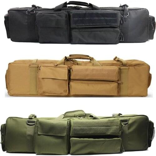 Tactical M249 Gun Bag Military Outdoor Hunting Airsoft Rifle Backpack Gun Protection Case Carry With Shoulder Strap