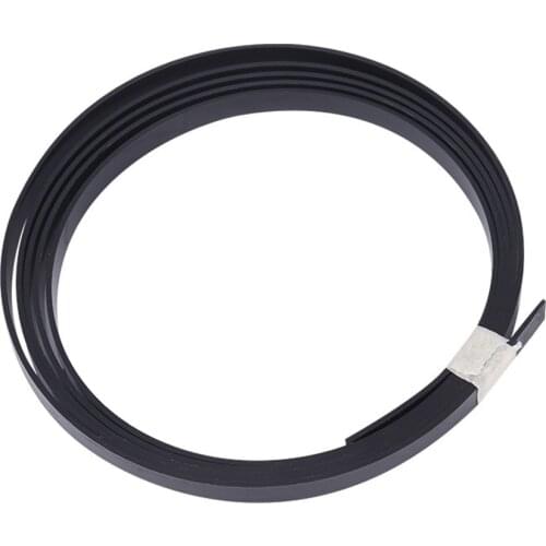 1Pc ABS Guitar Making Edging Strip Plastic Binding Edging Edging Edging Inlay Is Suitable For Guitar Bass Ukulele Accessories